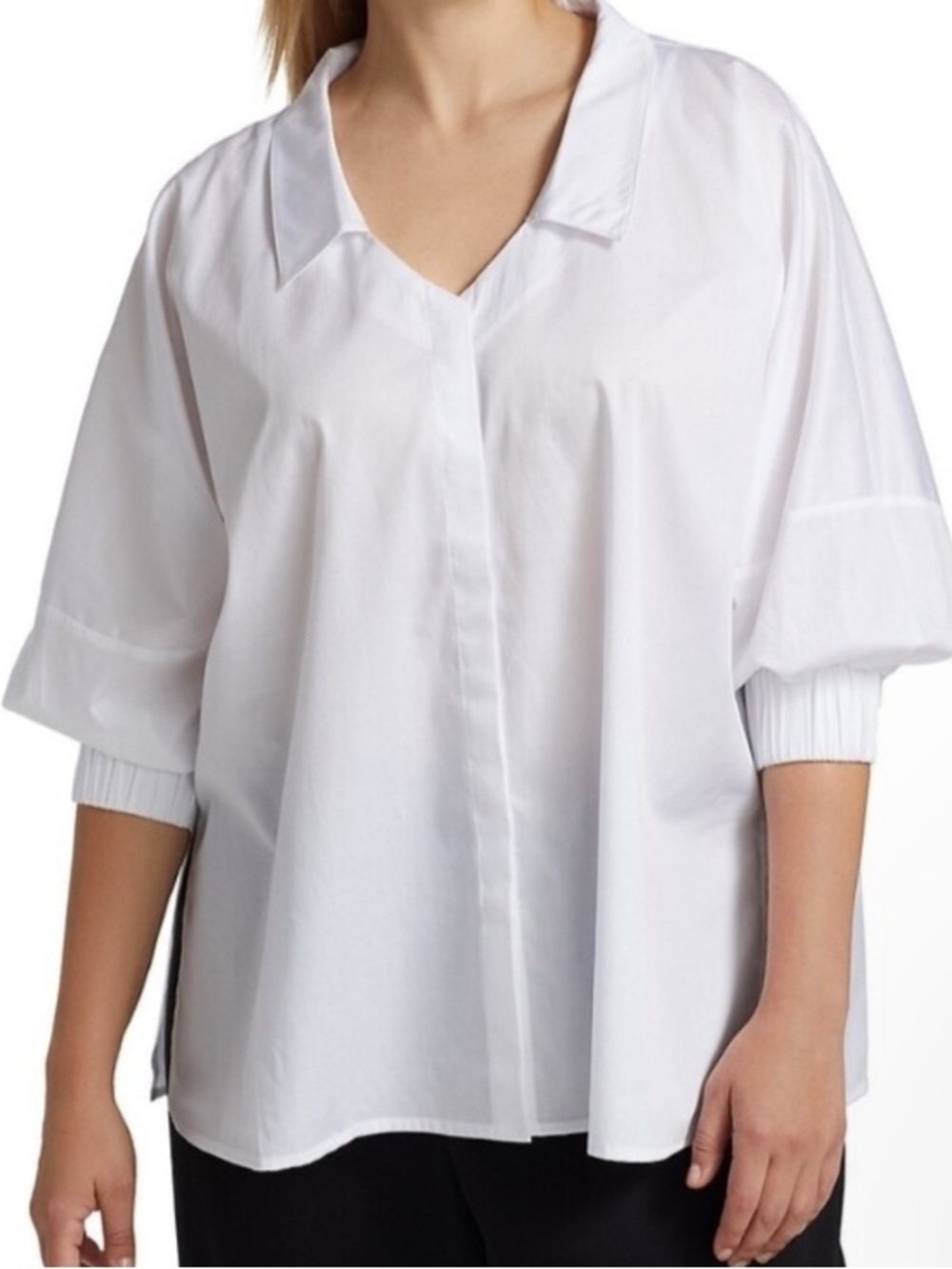 Harshman Novia cotton blouse NWT